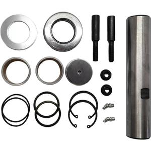King Pin Set with Bearing and Bushing Compatible with Freightliner Cascadia Replaces P6073300119KZ P6073300019KZ