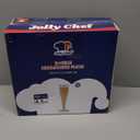 JOLLY CHEF 100 Pack Plastic Champagne Flutes Disposable 4.5 oz Clear Plastic Champagne Glasses Suitable for Wedding, Thanksgiving Day, Christmas