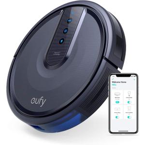eufy RoboVac 25C Robot Vacuum With Wi-Fi, 1500Pa Suction, Voice Control, Ultra-Thin 2.85" Design and Easy To Clean 