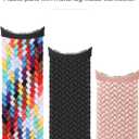 BlackPro Nylon Bands Compatible with Google Pixel Watch Bands/Google Pixel Watch 2/Pixel Watch 4/3 41mm Band for Women Men, Adjustable Stretchy Braided Straps with Upgraded Connector for Pixel Watch Bands