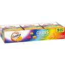 Goldfish Colors Cheddar Crackers, Snack Pack, 0.9 oz, 9 CT Multi-Pack Tray (EXP 10/12/25)