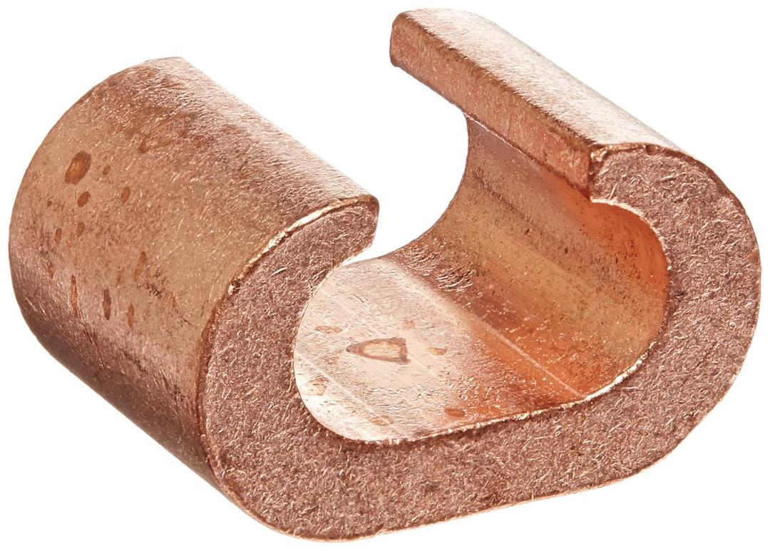 NSI Industries CTH-2020 Copper C Tap, Grounding Connector for 1/0 AWG to 2/0 AWG, Ohm, Pounds