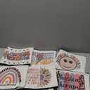 Kacctyen 12 Pcs Christmas Physical Therapy Gifts for Women 6 Physical Therapist Cosmetic Bags 6 Badge Holder Retractable Badge Reels PT Appreciation Gifts for PT month PTA OT Medical Doctor Nurse