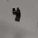 EZDIY-FAB Shield Series 8-Pin PCIe GPU Power Adapter,180-Degree U-Turn Angled Connector, Aluminum Design for Graphics Cards  Standard Type,Black-2 Pack