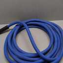 Heavy Duty Garden Hose 25 ft, Non-Expanding Flexible Water Hose, Kink Resistant Lightweight Hybrid Hose, Leakproof Hose Male to Female Fittings (Blue)