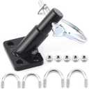 2025 Upgraded Bike Trailer Hitch Coupler Attachment for Schwinn & Instep Bike Trailer Parts, Bicycle Trailer Adapter for Kids & Dog Bike Cargo Trailers Connector Accessories, Remolque para Bicicleta