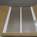 14x20 Return Air Grille(Duct Opening Size),Air Return Vent Cover,Flat Return Air Grilles,Cold Air Return Vent Cover,14x20 Air Return Grille,Outer Dimensions:15.75"Wx21.75"H(14"W x 20"H, Duct Opening)
