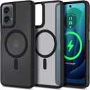 YZB for Motorola Moto G 5G 2024 Case, MagSafe Compatible, Black | Magnetic Design, Translucent Matte Back, Military-Grade Protection, Scratch-Resistant Slim Cover