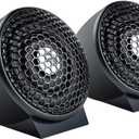 2pcs Car Tweeter Loudspeaker 150W 4Ohm Audio Subwoofer Silk Film for Car Modification Car Audio Modification Nondestructive