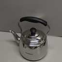 Tea Kettle, Stainless Steel Stovetop Whistling Tea Kettles 2L, Mirror Polished Food Grade Stainless Steel Tea Kettle Stovetop