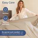 Extra Deep Queen Sheet Set - 4 Piece Breathable & Cooling Bed Sheets - Easily Fits 18 to 24 inch Mattress - Ultra Soft, Wrinkle & Fade Free w/ Extra Deep Pockets - Comfy Hotel Luxury Bedding - Wheat