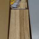 MITIME Floating Shelves Set of 3 Rustic Solid Wood Floating Shelf Wall Storage Shelves for Living Room, Bedroom, Bathroom, Kitchen Laundry, Office, no Drill Shelf (Light Color L+M+S)