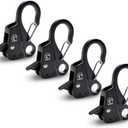 Stainless Steel Boat Fender Clip Boat Fender Quick Release Clip Boat Bumper for Docking Ideal for Boat Docking