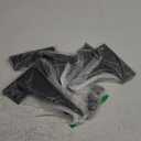 10 Inch T-Strap Gate Hinges, Heavy Duty Shed Door Hinges, Black Tee Hinges for Wooden Fences, Yard Gates, Rustproof Wrought Iron Hardware, 6 Pack