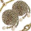 2 Pack G80 Transport Binder Chain 1/4 Inch x 10 Feet with G80 Clevis Grab Hooks, 3,300 lbs Working Limit Trailer Safety Chain, Grade 80 Tow Chains with Hook for Towing, Ratchet Binder