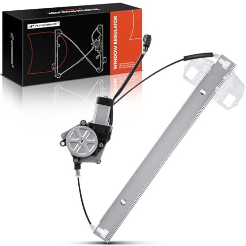 A-Premium Power Window Regulator with 2-Pin Motor Replacement for Jeep Wrangler 2007-2017, Wrangler JK 2018, Front Left Driver Side, Replace# 68014949AA