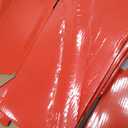 PATIKIL Cardboard Suggestion Box, 2 Pcs 6"x6"x6" Ballot Box with Removable Header Board Raffle Box for Suggestion, Collection, Tip, Donate, Voting, Red