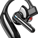 IAMJOY Bluetooth Headset Dual-Mic V5.4 Wireless Bluetooth Earpiece Noise Canceling Hands-Free Headphones 14 Hours Talking Time 140H Standby for Trucker,Office,Driving