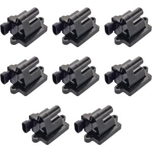 12558693 Ignition Coil Pack Set of 8 Compatible with Chevy Cadillac GMC, Silverado, Tahoe, Avalanche, Suburban, Escalade, Sierra, Yukon - Replace GN10298, C1208, D581