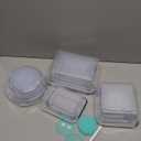 40 Piece Food Storage Containers with Lids(20 Containers & 20 Lids), BPA-Free Plastic Food Containers for Kitchen Storage and Organization, Leak Proof Meal Prep Container, Includes Labels & Pen