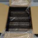 Wall Mount Portion Sauce Cup Lid Organizer 4 Compartments Iron Sauce Cup Dispenser Black Cup and Lid Holder Organizer Fits Cups Size 2 to 5.5 oz For Kitchen Counter Restaurant Coffee Bar 13x10x3.3 In