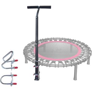 Trampoline Handle Bar Rebounder Handle Bar for Most Brands Mini Fitness Trampolines Fits Foot Tubes up to 0.98IN~1.26IN Diameter (Trampoline not Included) Non-Slip Comfortable Handles