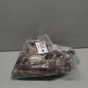 Men Fleece-Lined Button Shirt Flannel Plaid Warm Winter Casual Jacket with Flap Pockets (Large, Brown)