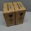 2 x Paksh Novelty Glass Spray Bottles Amber 2 Pack 16 Oz Refillable Container with Durable Leakproof Trigger Sprayer with Mist/Stream/Lock for Hair, Cleaning Products, Essential Oils, Aromatherapy, Water