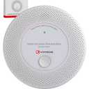 Smoke and Carbon Monoxide Detector, 2 in 1 CO Detector with Bright LED, for Home, Garage, RV, V-0 Fireproof Housing, Expires 10yrs After Open