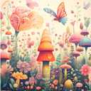 Dishwasher Magnet Cover Decorative Magnetic Cover Panel Sticker Decal Kitchen Decor 23x26 Inch Beautiful Flowers