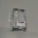 5 Pack 5 Inch Knurled Nickel and Black Cabinet Pulls Silver and Matte Black Cabinet Handles AP1311 Knurled Kitchen Hardware for Cabinets Drawers Dresser Cupboard Bedroom Bathroom Vanity