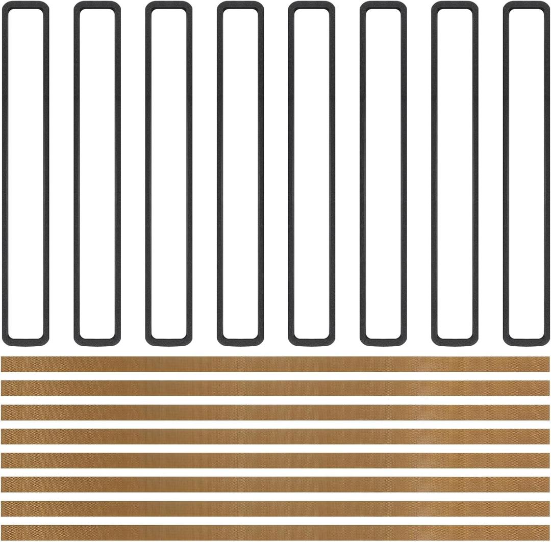 8 Sets 176870-000-000 Replacement Gasket Kit Compatible with FoodSaver FM2000 FM3900 VS2110 GM2050, GM2150, FM2000, Foam Seals Replacement to Restore Vacuum Sealer Suction & Stop Leaks