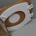 Bemis 1500EC 390 Lift-Off Wood Elongated Toilet Seat, Cotton White (Pack of 1)