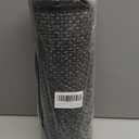 Kitchen Mat Set of 2 PCS, Cushioned Non Slip Rugs for Kitchen Floor, Absorbent Runner Comfort Standing Mats Washable for Kitchen, Office, Home, 17.3"x47"+17.3"x30" (Black)