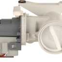 2025 Upgraded WH23X25518 WH11X34740 Front Loading Washer Drain Pump Assembly Compatible with GE Replacement for WH23X10038 WH23X25461 PD00079543 4977212 AP7195487 PS16743374 EAP16743374