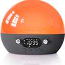 MOMILLA Sunrise Alarm Clock with Bluetooth Speaker, White Noise Sound Machine, Alarm Clocks for Heavy Sleepers Bedrooms, Wake up Light Night Lights Lamp, Chirstmas Gifts for Boys and Girls Adults