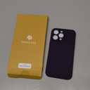 Miracase Magnetic Case Designed for iPhone 14 Pro Max Phone Case with Screen Protector,[Upgraded Enhanced Camera Protection],Shockproof Liquid Silicone Case 6.7 inch, Dark Purple Magnetic