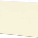 96 Pack Mini Place Cards 3.5 x 2 Folded Table Tent Cards, 80lb Cover Blank Printable Name Cards for Weddings, Parties, Events & Food Labels (Cream Linen)