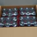 50 Strong Bulk Water Bottles 24-Pack  22 oz BPA-Free Sports Bottles with Easy-Open Pull Top Cap  Made in USA  Reusable & Top Rack Dishwasher Safe Brand (Red)