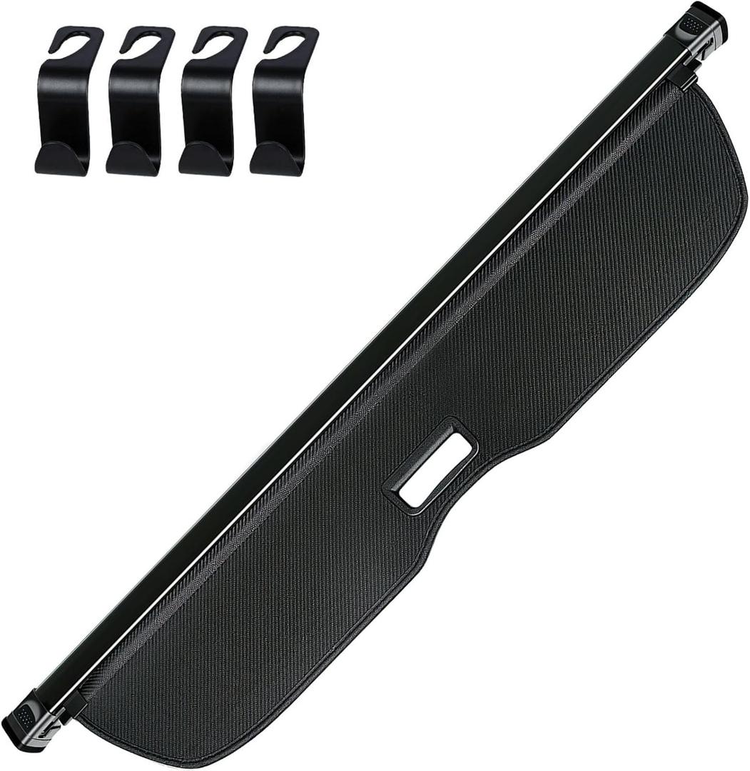 AUXKO Retractable Cargo Cover for Toyota RAV4 2026, Carbon Fiber