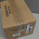 6 Pack Brushed Nickel Door Knobs,Privacy Door Knob with Lock, Interior Doorknobs Silver, Keyless Door Locks Set for Bedrooms Bathrooms, Reversible for Left/Right Door Handle