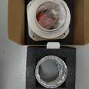 Magnetic Dryer Vent Kit for Tight Spaces - Self-Aligning Mag-Snap Connector, Heat Resistant & Flame Retardant ABS, Airtight Seal, Includes 4" x 2.6ft Flexible Duct & Clamps (Zinc White)
