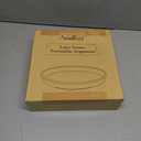 Amolliar Lazy Susan Organizer, Tray for Household Purpose, Metal Rotating Turntable for Cabinet, Kitchen, Fridge, Pantry Storage, Vanity, Spice Rack Condiment, Under Sink Organizer, White 10" 4 Pack