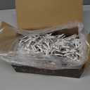 50FT 504 LED Outdoor Christmas Lights - 112 Ice Drops, 12 Pro Modes with Timer Memory & Brightness, Waterproof Hanging Ice String Light for Holiday Wedding Garden Fence House Decor (Warm White)