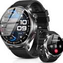 Smart Watch for Men, 1.52" HD Fitness Tracker with Blood Pressure SpO2 Heart Rate Sleep Monitor, 110 Sports Modes, 1000mAh Battery Watches for Men Compatible with Android iPhone