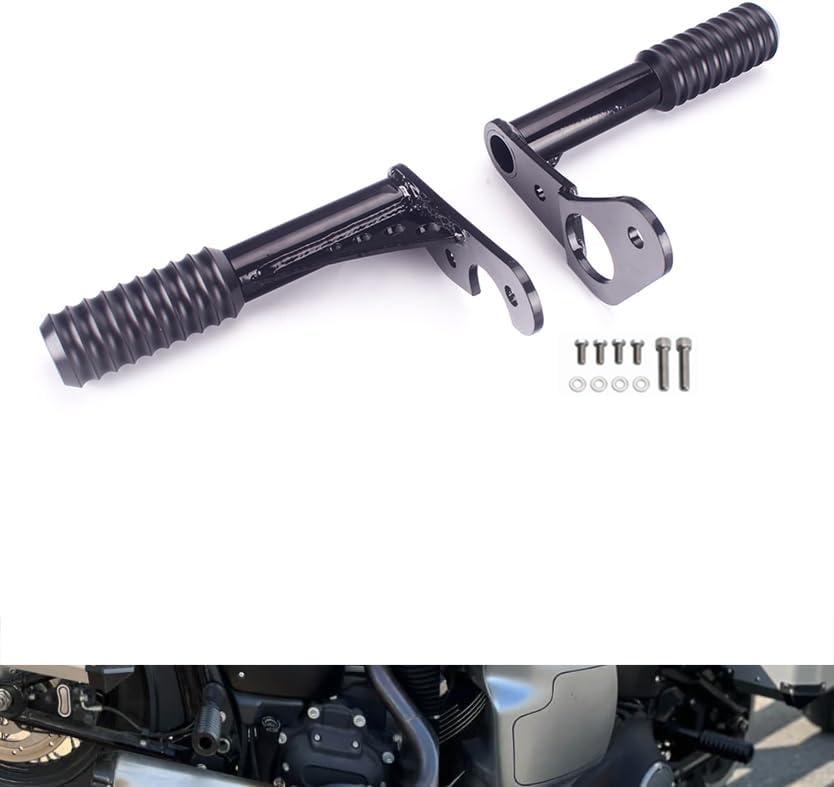 Rear Highway Footpeg Engine Guard Crash Bar Passenger Peg Frame Slider Fit for Harley Softail Street Bob M8 Low Rider FXLR S ST FXBB FXST FXFB 2018-2024 2025