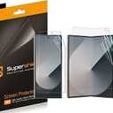 (2 Pack) Supershieldz Designed for Samsung Galaxy Z Fold 6 (2 Main Screen and 2 Front Screen) Screen Protector, High Definition Clear Shield (TPU)