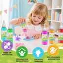 santreetoy Magic Gel Water Elf Making Toy with Fishing Pole, 20 Squishies Maker, Fairy Aqua Gel Arts Crafts for Ages 6+, Sensory Toys Party Favors for Girls, 24 Molds