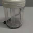 PULIV Large Supplement Organizer Bottle, Holds Plenty of 6 Various Vitamins in 1 Pill Dispenser with Anti-Mixing & Wide Openings Design, Easy to Retrieve Meds, Includes 20 Pcs Stick-on Labels White