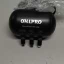 OHLPRO Retractable Backseat Car Charger [1 Pack], 3-in-1 Multi Car Charging Station with USB-C/USB-i/Micro-USB, 15W Fast Charging for iPhone, Samsung, Android, Headrest Mount for Uber Taxi Rideshare